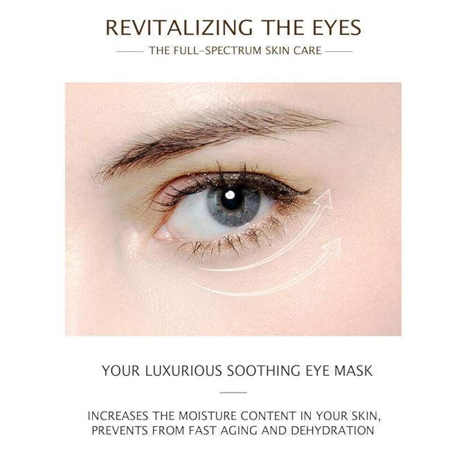 BIOAQUA 30 Pairs Eye Mask Moisturizing Hydrating Anti-Wrinkle Anti-Aging Remove Dark Circles Smooth Nourishing Refreshing (GREEN)