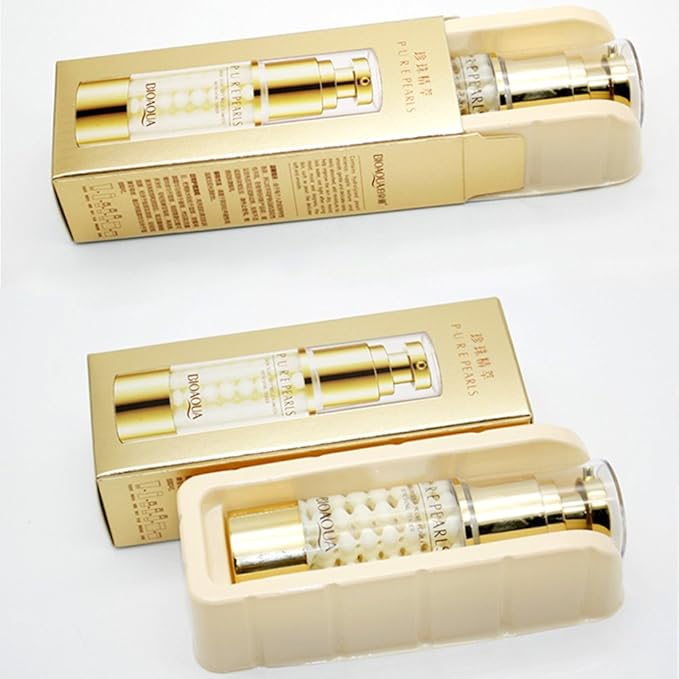 BIOAOUA Pure Pearls Skin Silky Flawless Refreshing Eye Cream Essence Beautiful Moisturized Skin Oil Control 35g