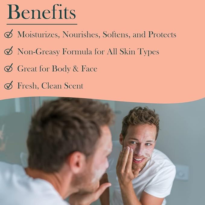 Baar Palma Christi Skin Lotion - Organic Castor Oil, Cocoa Butter, & Aloe Vera, 8 fl. oz.