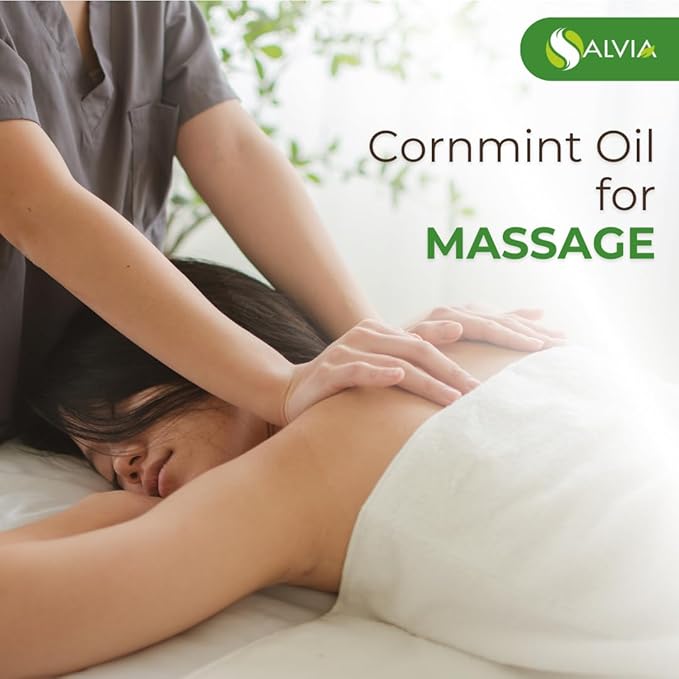 Cornmint Oil (Mentha arvensis) 100% Natural Pure Undiluted Uncut Essential Oil (8.45 Fl Oz (Pack of 1))