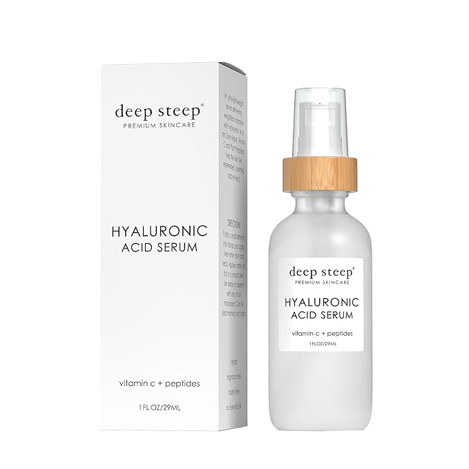 Deep Steep-Skin Care Line- Face Serums (1 oz, Hyaluronic Acid Serum)
