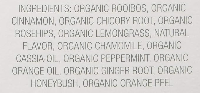 Organic Sweet & Spicy Herbal Caffeine Free Good Earth Teas 18 Tea Bag