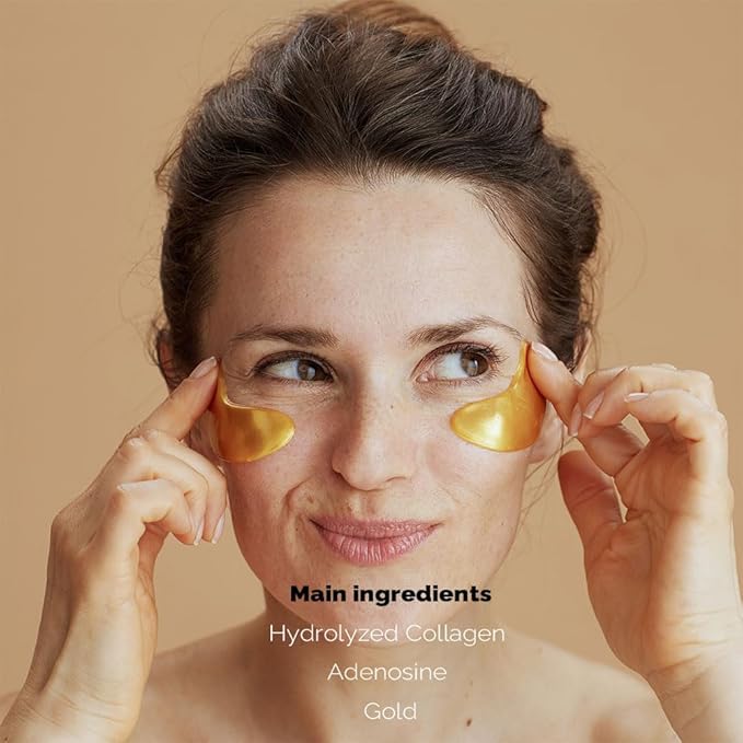 Premium Gold Collagen Hydrogel Eye Patch 60-Sheets