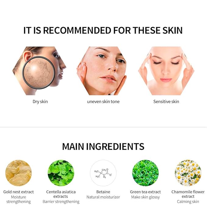 SNP [K Beauty Bird's Nest Ampoule Sheet Mask | Hyaluronic Acid Sheet Mask | Maximum Hydration and Protection for All Dry Skin Types | Korean Skincare Facial Mask | 10 Sheets