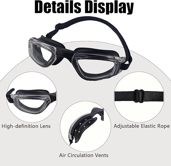 Dry Eye Relief Glasses with Hydrating Chamber Design and Air Circulation Holes，Silicone Hydrating Dry Eye Masks，Moisture Eye Mask for Sleeping