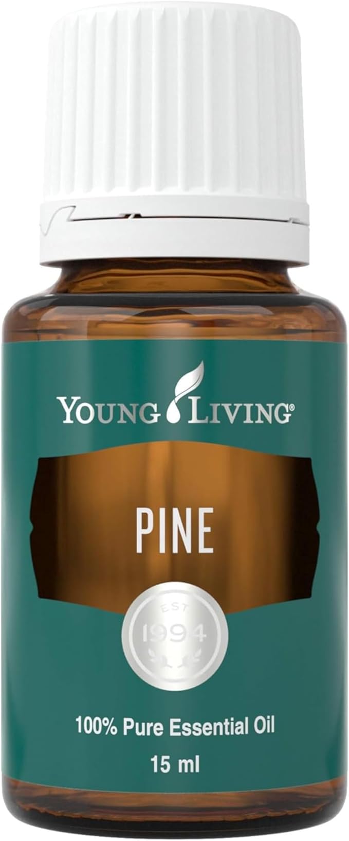 Young Living Pine Essential Oil | 15 ml | Fresh, Woodsy Aroma for Uplifting Energy, DIY Cleaning, Aromatherapy Diffusion, Relaxing Massage, Grounding Meditation, Topical Use, Dilution Required