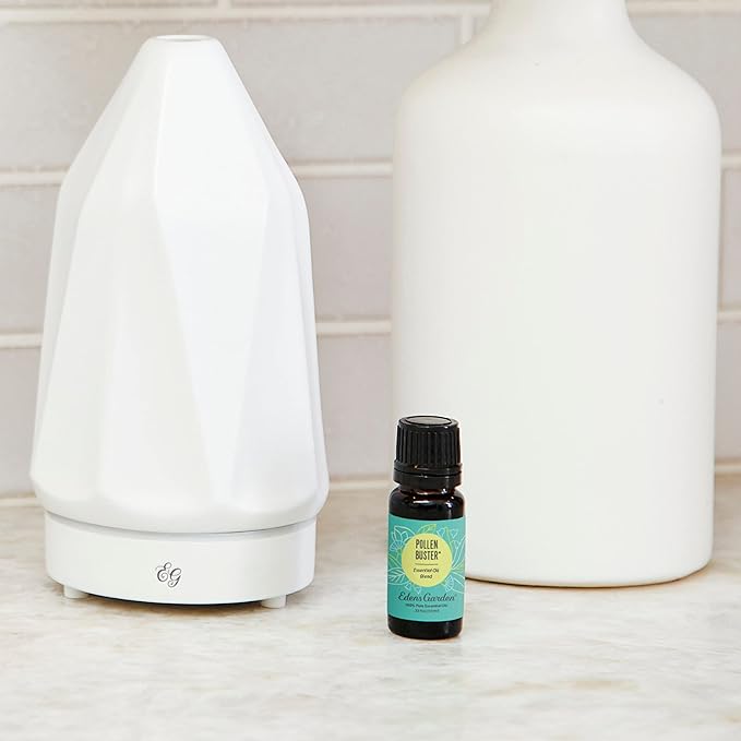 Edens Garden Pollen Buster Essential Oil Blend- 100% Pure Premium Grade, Undiluted, Natural, Therapeutic, Aromatherapy, The Best for Diffusing, Skin, Humidifiers, Kid Safe 10 ml (.33 fl oz)