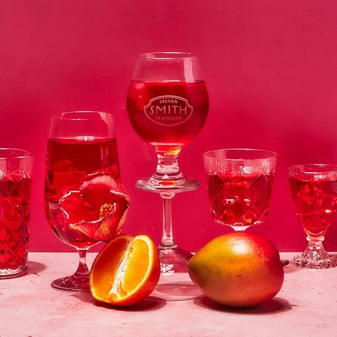 Smith Teamaker Hibiscus Mango Iced Tea No. 42, Refreshing, Caffeine-Free, Sustainably Grown, Full Leaf Herbal Iced Tea, 10 Count, 1 Quart Sachets