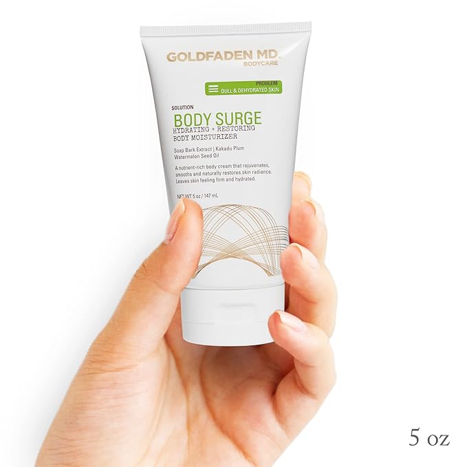 GOLDFADEN MD Body Surge Moisturizer- Body Lotion Nourish & Firm for Radiant, Youthful Glow Smooth Skin Body Moisturizer - Plant-Based & Cruelty-Free