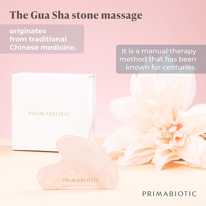 Gua Sha Stone – Facial Massage Tool for Wrinkles – Rose Quartz Guasha – Skin Care – Beauty Products – Massage Tool for Skin Care – Anti-Aging