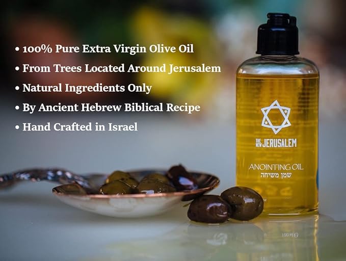 Bridal Garden Anointing Oil from Israel, Holy Spiritual Oils Bottles from Jerusalem Blessed, Handmade with Natural Ingredients and Blessed for Wedding Ceremony, Religious Use, 0.34 Fl Oz