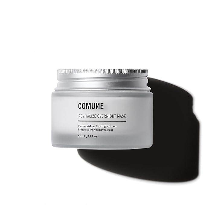 COMUNE Revitalize Overnight Mask - Nourishing & Revitalizing Night Cream | Deep Hydration, Radiant Skin | Restoration & Anti-Aging | All Skin Types, 50 mL / 1.7 fl.oz