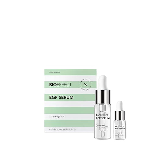 BIOEFFECT EGF Serum | Epidermal Growth Factor + Hyaluronic Acid | Age-Defying Face Treatment for Fine Lines & Wrinkles, Hydration & Firmness, 20 mL / 0.68 oz