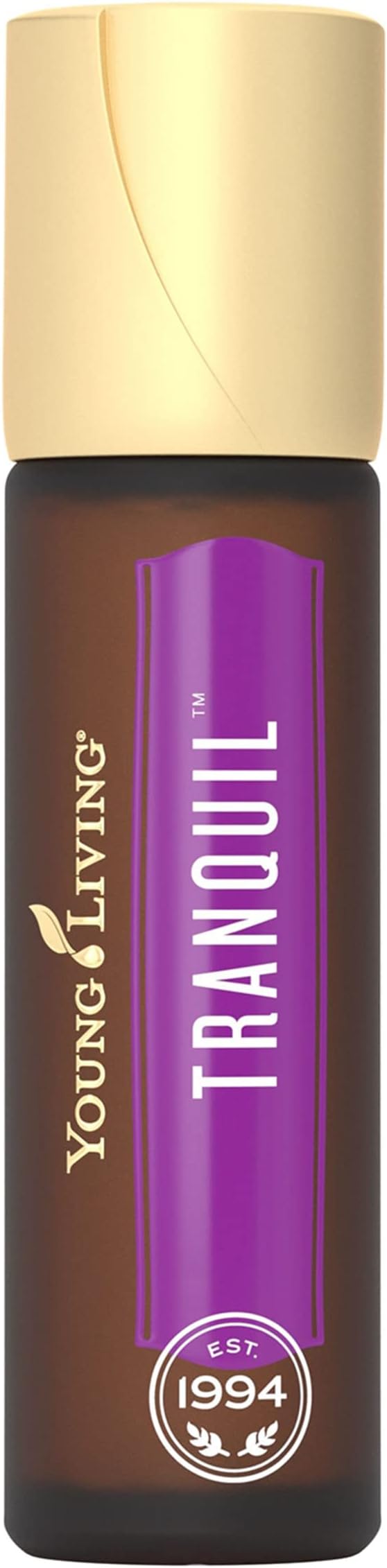 Young Living Tranquil Essential Oil Roll-On 10ml - Relaxing Blend - Find Peace and Serenity - Combines Cedarwood, Lavender, and Roman Chamomile for a Soothing Aroma Experience.
