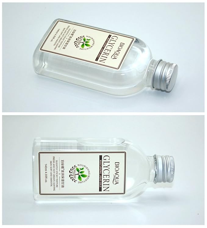 BIOAQUA Glycerin Natural Plant Fresh Extracts Herbal Nourishing Moisturizing Soft Skin Care Beautiful Healthy Glow 140 ml