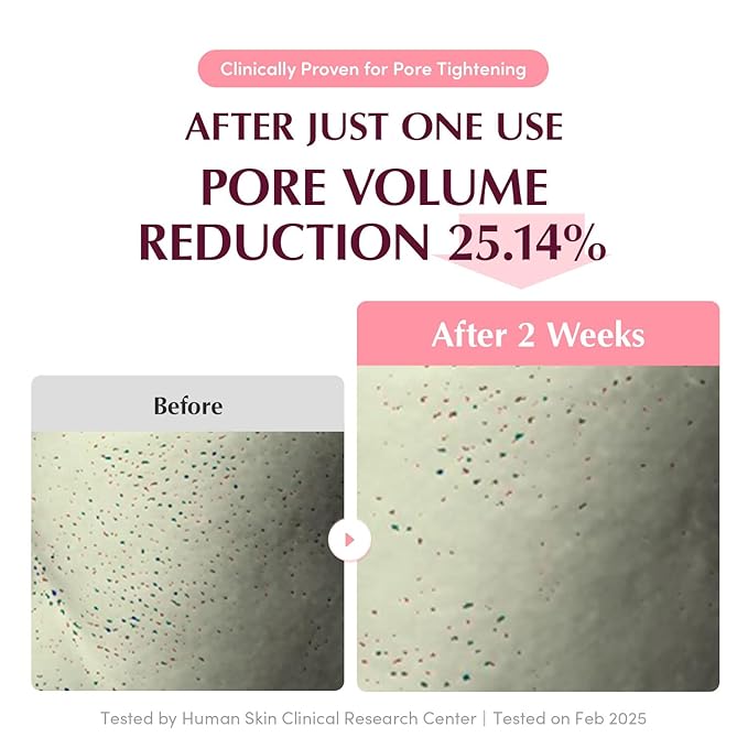 Collagen Pore-Tight Up Mask - PDRN & Low Molecular Collagen for Pore Minimizing and Firming | Korean Collagen Face Mask for Glass Skin, 4 Sheets, 1.01 OZ.