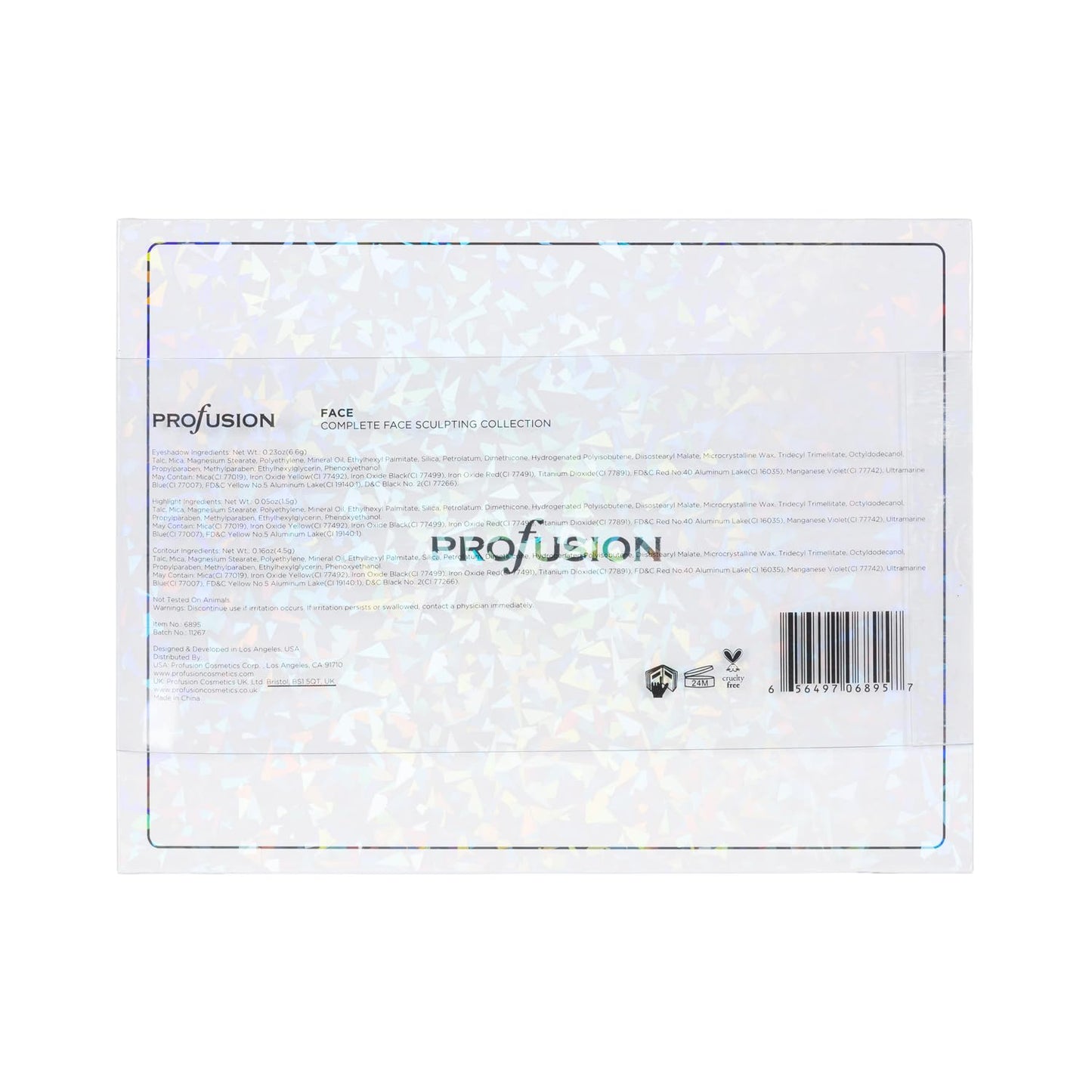 Profusion Cosmetics Complete Face Sculpting Collection for Festive Glam, Indulge in Luxury with Ultimate Makeup kit and Achieve Stunning Looks for Glamorous Holiday (Nude)