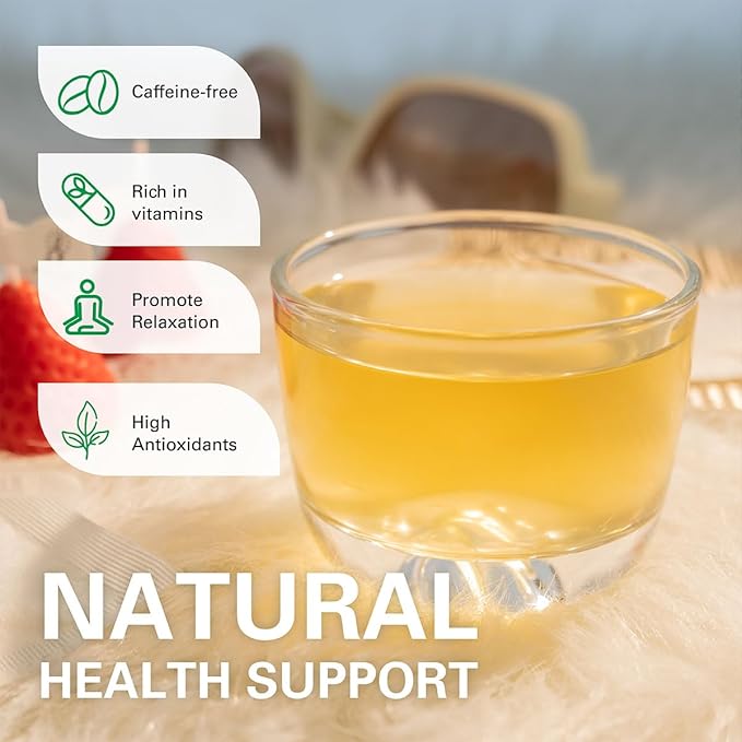 WT WEETEE Organic Licorice Root Tea Bags, Organic Pure Licorice Root Herbal Tea 100 Count, Naturally Caffeine-free