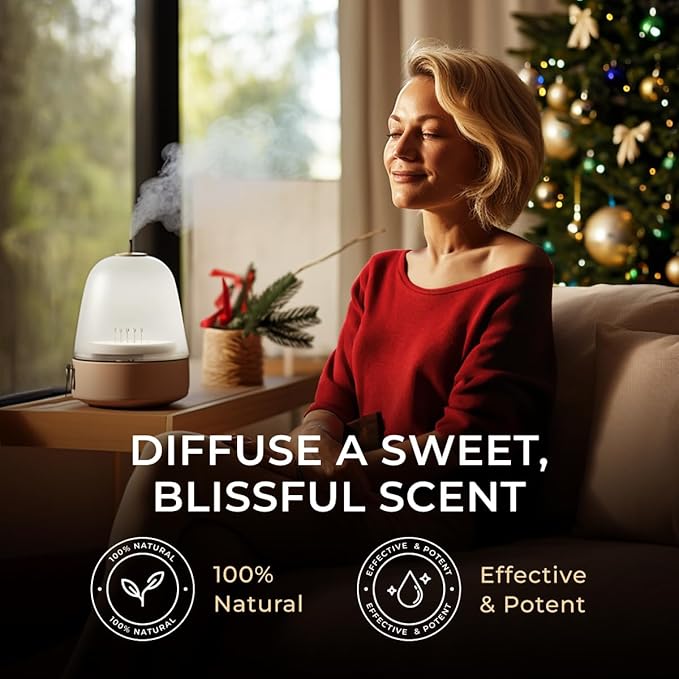 Gya Labs Silver Fir Essential Oil for Diffuser - 0.34 Fl Oz - 100% Pure Natural Silver Fir Oil for Skin, Hair, Aromatherapy & Candles Making - Fresh Woody Scent