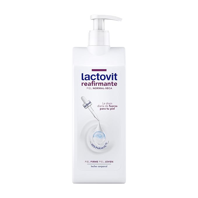 Lactovit Firming Body Milk with Protein Calcium and Pure Caffeine, for Normal Skin - 400 ml