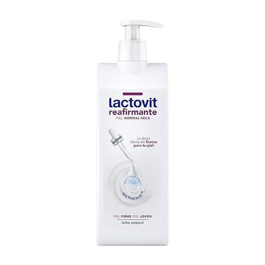 Lactovit Firming Body Milk with Protein Calcium and Pure Caffeine, for Normal Skin - 400 ml