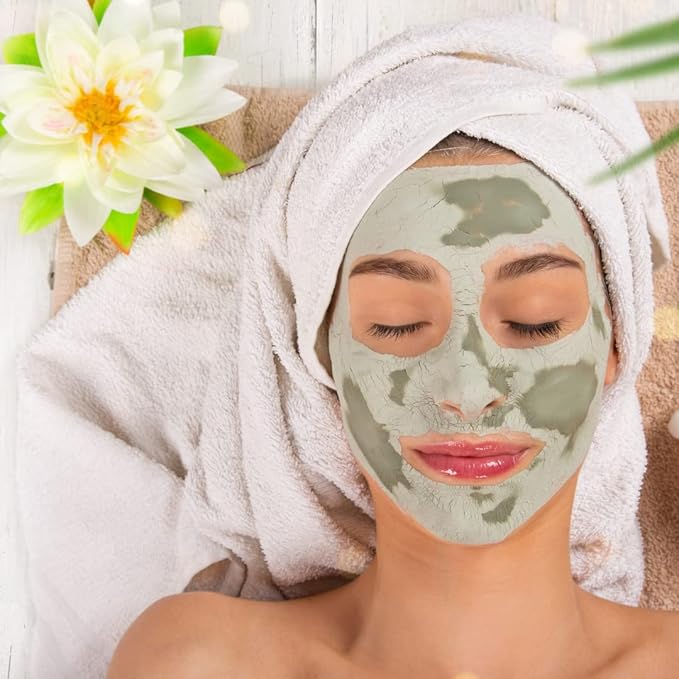 SMART SOLUTIONS Calcium Bentonite Clay Food Grade, 5 lb Pure Indian Healing Clay - All Natural for Internal and External Use | DIY Facial Treatments, Deodorants, Hair Masks