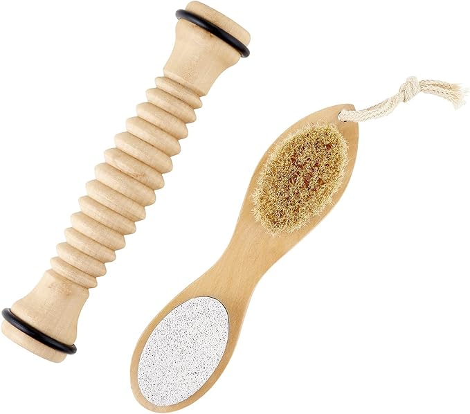 Santa Barbara Design Studio Body & Beauty Gift Set Pure Design Cardboard Book Gift Box, 2-Pieces, Best Foot Forward- Foot Care kit