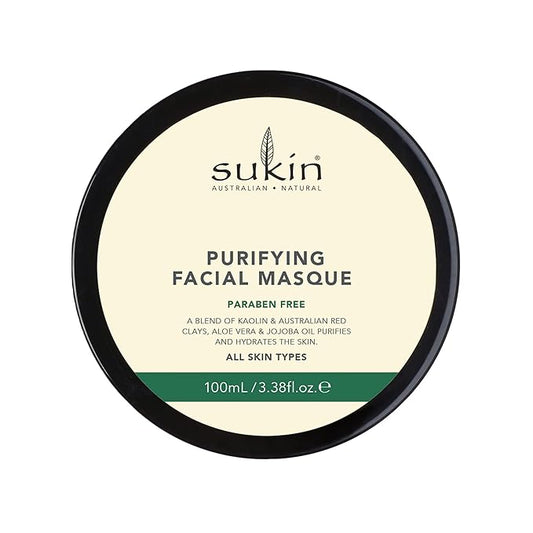 Sukin Organics Purifying Facial Masque, 3.38 Fl. Oz.