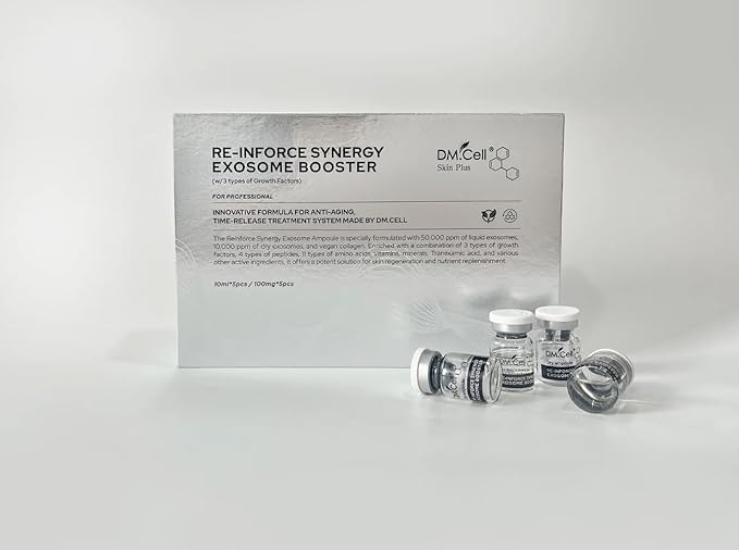 Exosome ampoule (Dry ampoule 100mg*5pcs, Liquid ampoule 5ml*5pcs) - Korean Skincare, Exosomes for skin