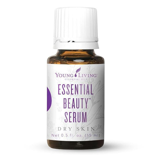 Young Living Essential Beauty Serum (Dry), 15ml | Facial Care | Skincare for Dry Skin | Daily Moisturizes and Refreshes | Suitable for Face and Neck | Self-Care Essential