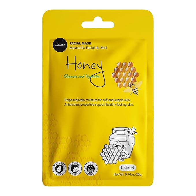 Celavi Essence Facial Face Mask K-Beauty Skincare Korea Skin Care Moisturizing (6 of each) B Set