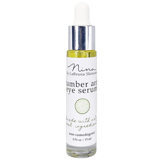 Cucumber Eye Serum - Hydrating Under Eye Serum for Dark Circles & Puffiness - Eye Tightening & Uplifting Anti Aging Serum for Women - Facial Moisturizer for Women Anti Aging