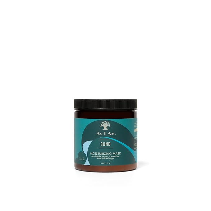 As I Am Bond Repair Hair Mask - 8 oz - Hair Repair Treatment For Damaged Hair - with Moringa, Amla, & Ceramides