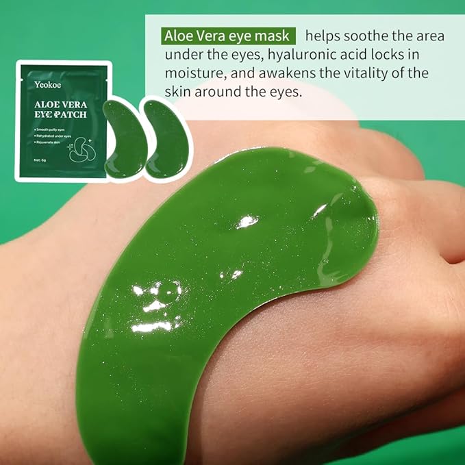 Under Eye Patches For Puffy Eyes and Dark Circles Wrinkle,30 Pairs Face Masks SkinCare With Retinol Serum,Aloe Vera,Rose Betaine