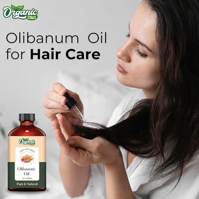 Olibanum (Boswellia Serrata) Oil | Pure & Natural Essential Oil for Aroma, Diffusers, Skincare & Hair Care - 118ml/3.99fl oz