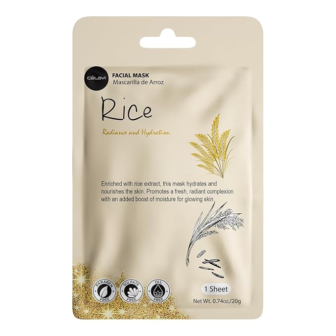 Celavi Essence Facial Face Mask K-Beauty Skincare Korea Skin Care Moisturizing (6 of each) B Set