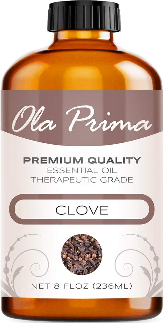 Ola Prima Clove Essential Oil – 8oz Clove Oil