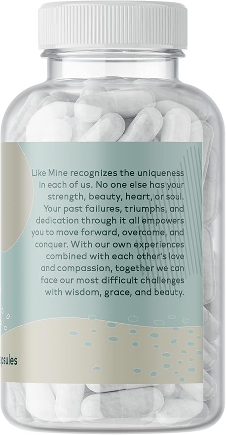 Like Mine Marine Collagen (100 Capsules), No Fillers, Pure & Natural, Bioavailable