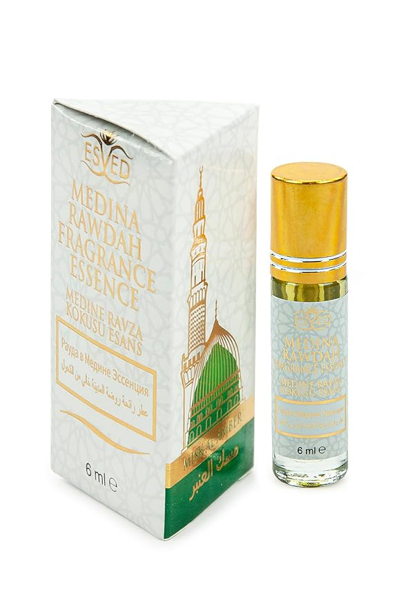 ihvan online, 6 Pack 36 mL - 1.21 Oz Roll On Perfumes Oils, Non Alcoholic Musk Perfume, Arabic Scents, Soft Perfumery Pill for Body, Long Lasting Fragrance for Women & Men, Ravza