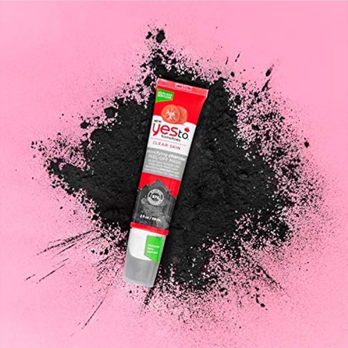Yes To Tomatoes Detoxifying Charcoal Peel Off Face Mask, 2 Fl.Oz