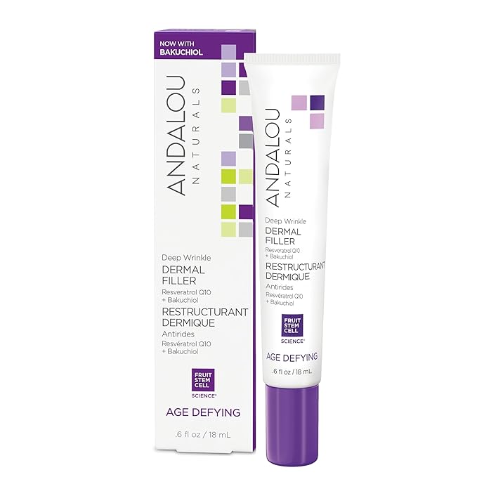 Andalou Naturals Deep Wrinkle Dermal Filler, Aloe Vera, 0.6 Fl Oz