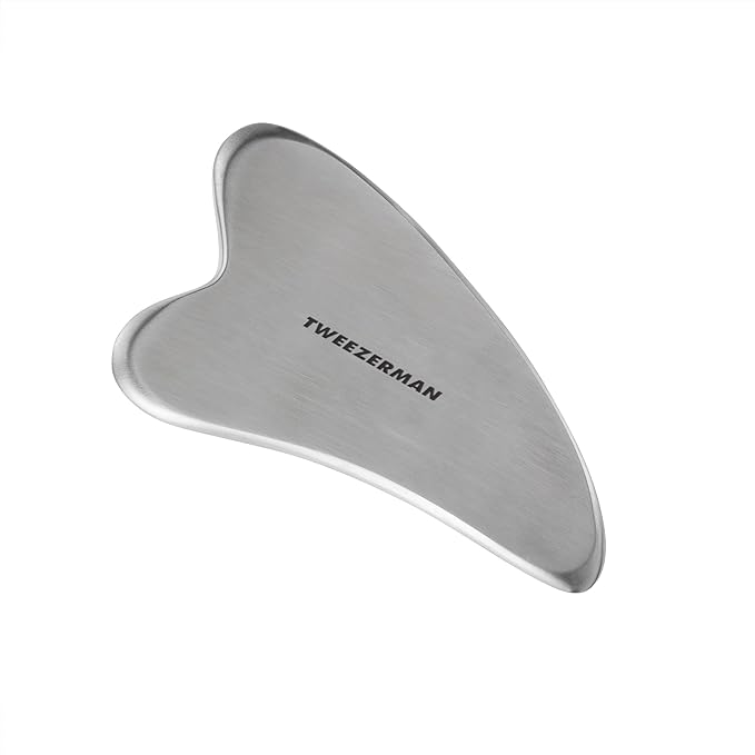 Tweezerman Stainless Steel Gua Sha Massager