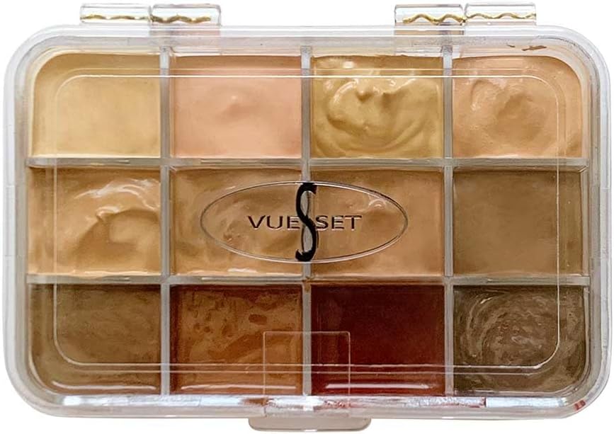 Mango - 12 Sections empty makeup palette depotting case