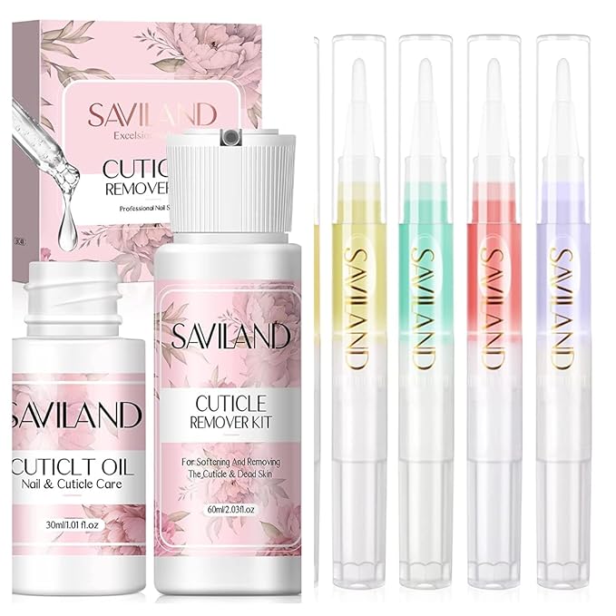 SAVILAND Cuticle Remover and Cuticle Oil Pens