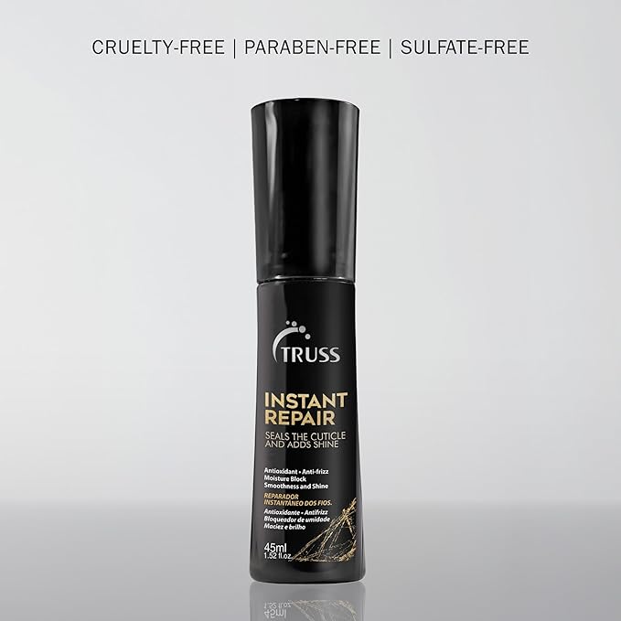 Truss Instant Repair - Daily Leave-In Hair Protector and Humidity Blocker - Seals Split Ends, Leaving Hair Shiny and Silky Soft