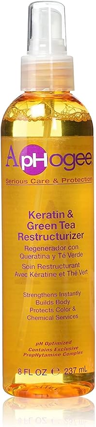 Aphogee Keratin and Green Tea Restructurizer, 8 Fl Oz