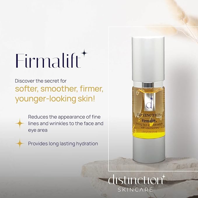 Distinction Firmalift and Renewal Booster – Anti Aging Serum Lotion Cream and Moisturizer | Helps Reduce the Appearance of Fine Lines and Wrinkles, Soothes…