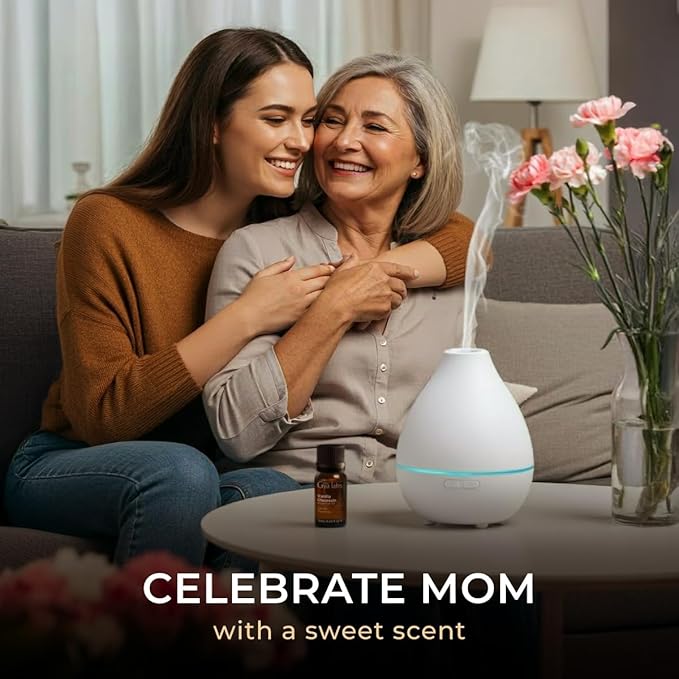 Gya Labs Vanilla Essential Oil for Skin - 0.34 Fl Oz - Vanilla Oil for Diffuser, Body & Candle Making Scent - Long Lasting Perfume