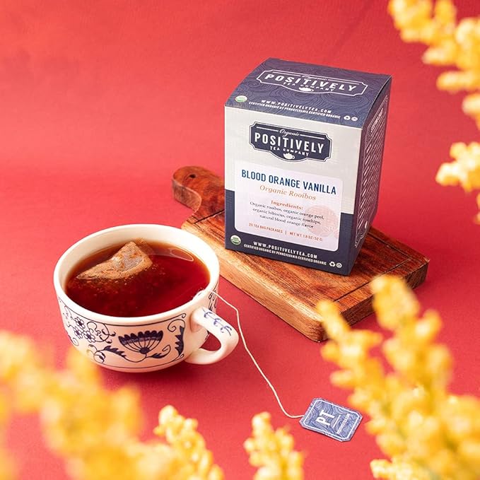 Organic Positively Tea Company, Tea Bag Sampler, 20 Count, 6 Pack