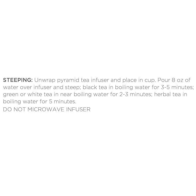 Tea Forte Soleil Petite Presentation Box Tea Gift Set Sampler, 10 Count, 2 of Each Variety Individually Wrapped Handcrafted Pyramid Infuser Bags